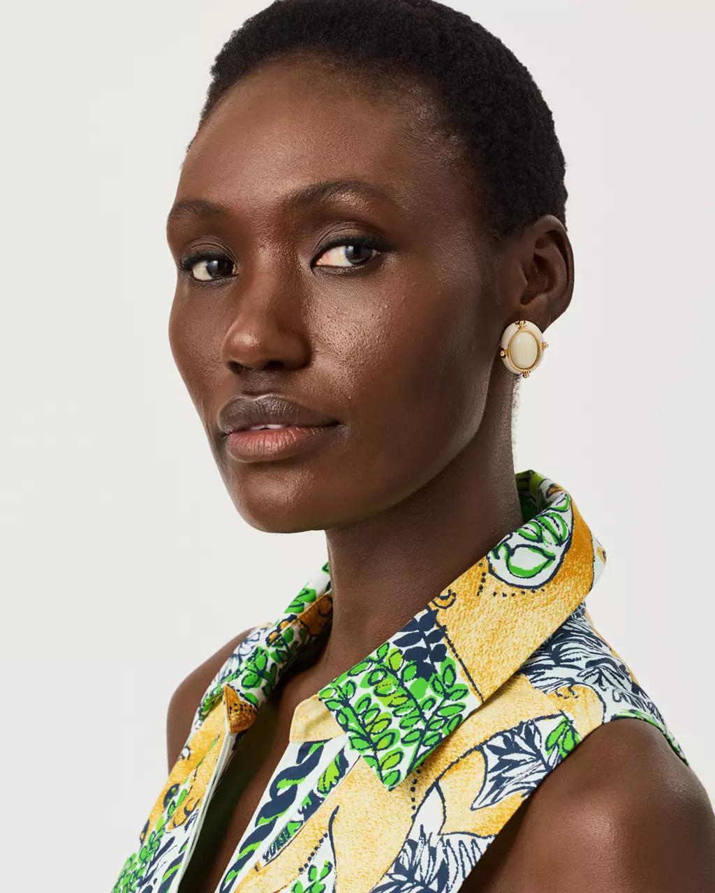 Lilly Pulitzer - Palm Prowl Earrings - Coconut
