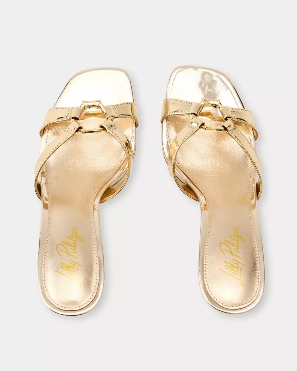 Lilly Pulitzer - Nicolette Sandal - Gold Metallic