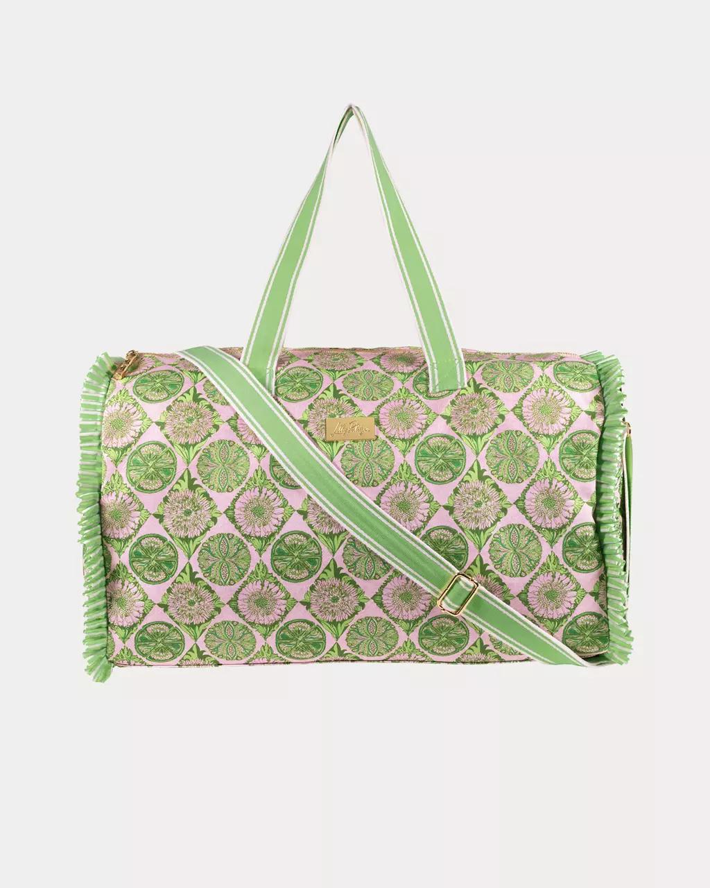Lilly Pulitzer - Ruffle Duffle Tote - Oleander Pink