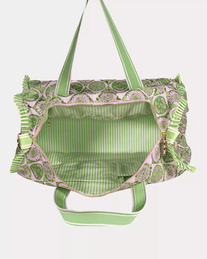 Lilly Pulitzer - Ruffle Duffle Tote - Oleander Pink