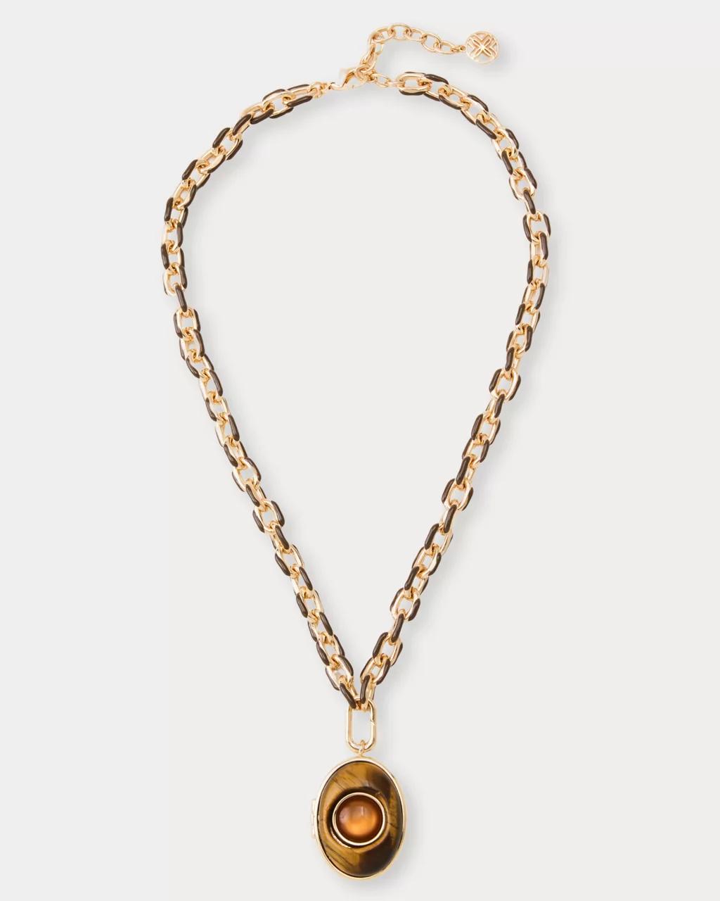 Lilly Pulitzer - Camouflage Catwalk Necklace - Coco Beach
