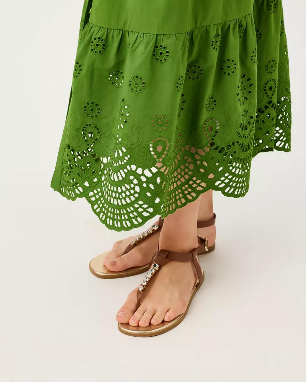 Lilly Pulitzer - Kroix Sandal - Brown