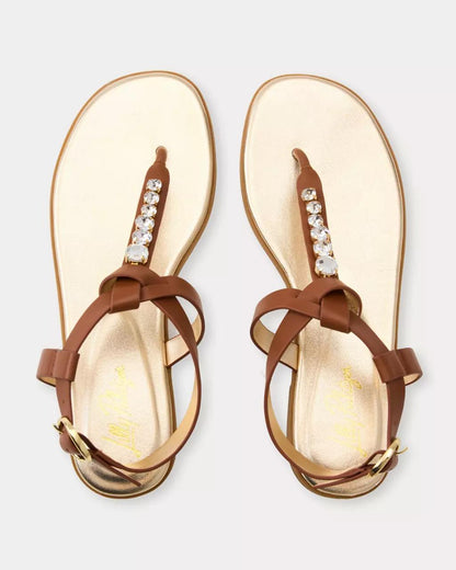 Lilly Pulitzer - Kroix Sandal - Brown