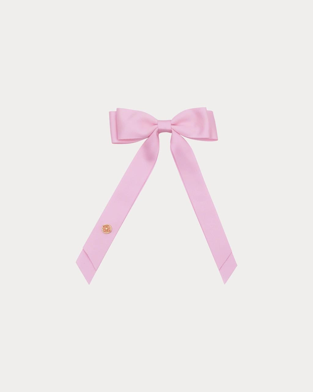 Lilly Pulitzer - Bow Hair Clip - Oleander Pink