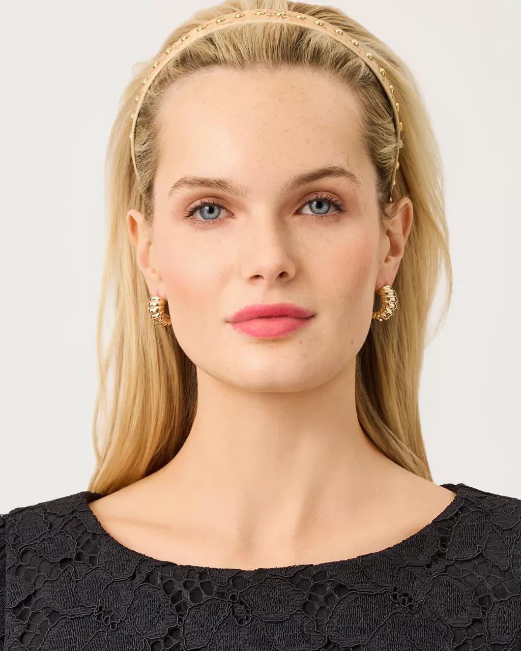 Lilly Pulitzer - Sparkle Cork Embellished Headband - Cork