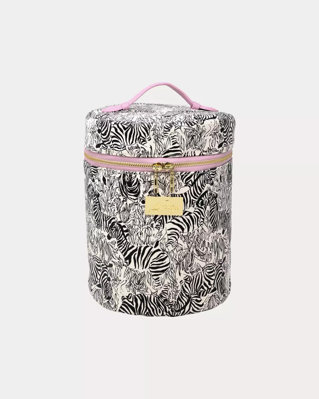 Lilly Pulitzer - Barrel Train Case - Coconut