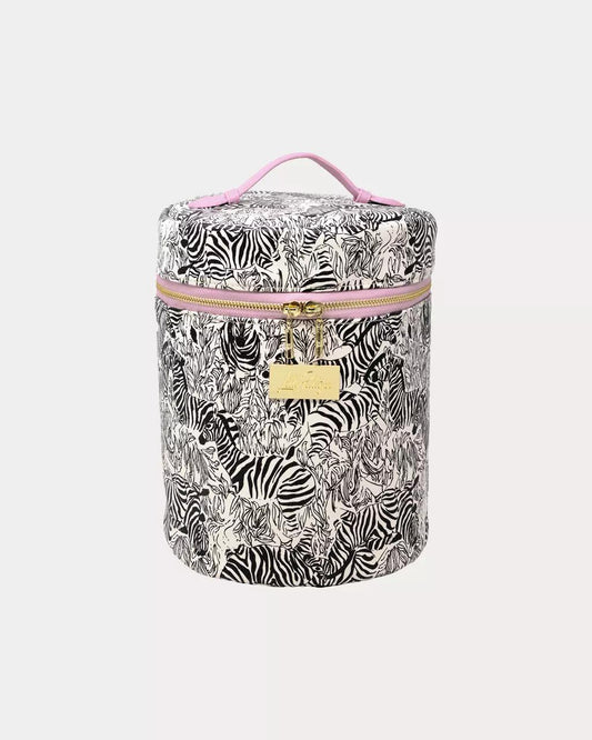 Lilly Pulitzer - Barrel Train Case - Coconut
