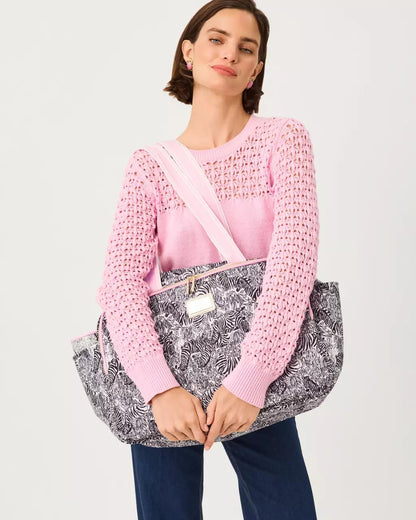 Lilly Pulitzer - Quilted Travel Tote - Coconut