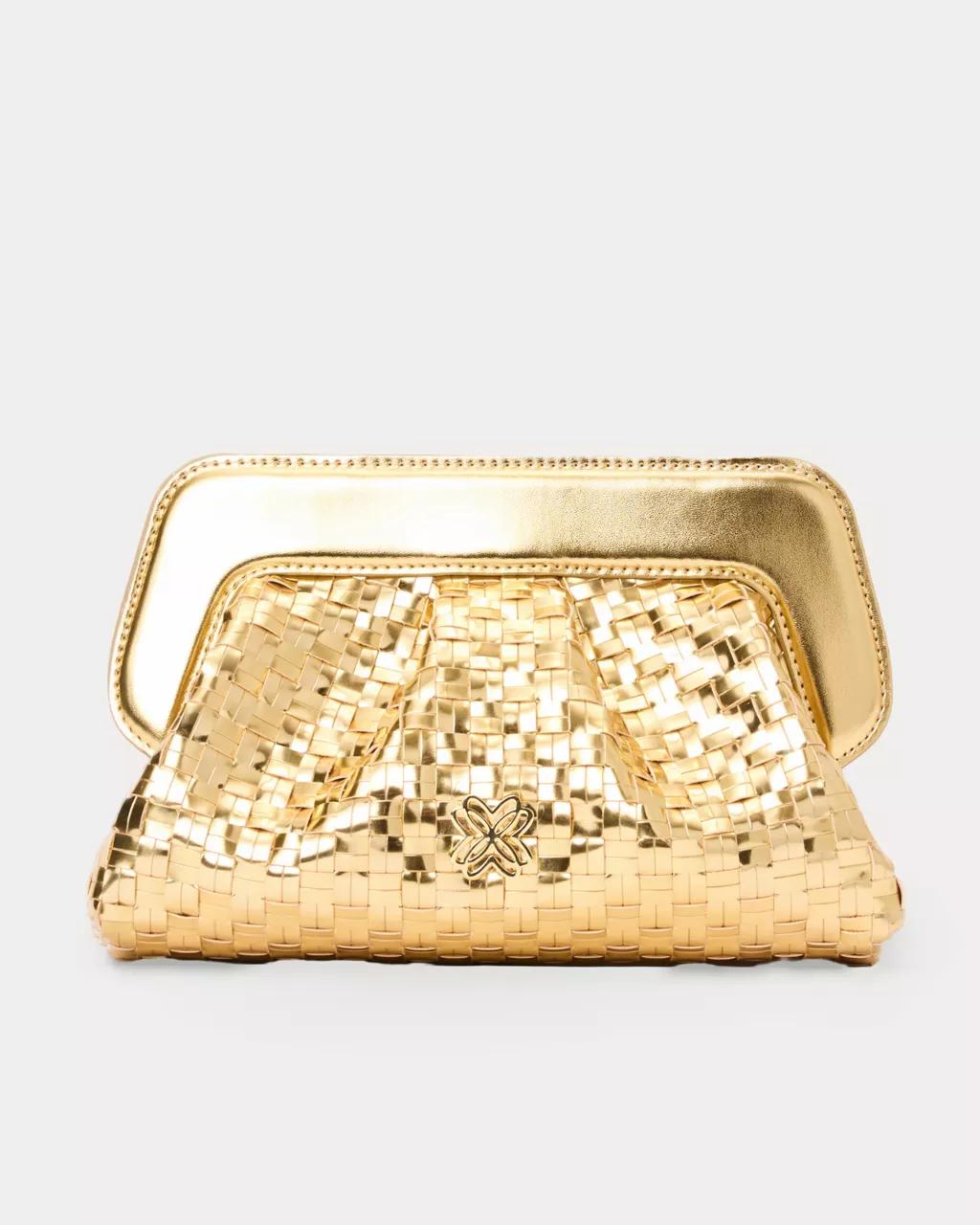 Lilly Pulitzer - Nicolette Clutch - Gold Metallic