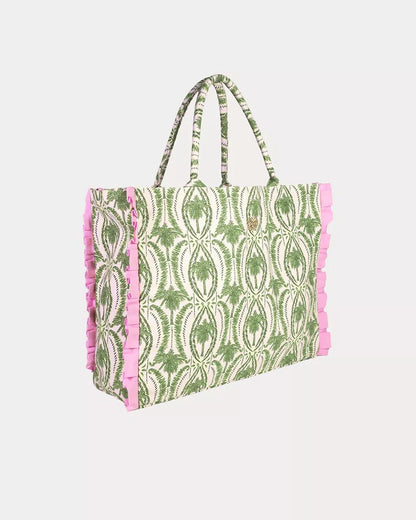 Lilly Pulitzer - Ruffle Tote - Coconut