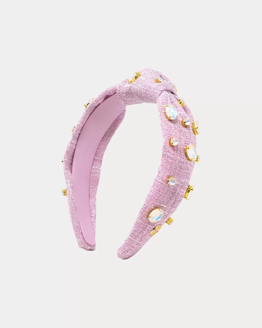 Lilly Pulitzer - Slim Knot Embellished Headband - Oleander Pink