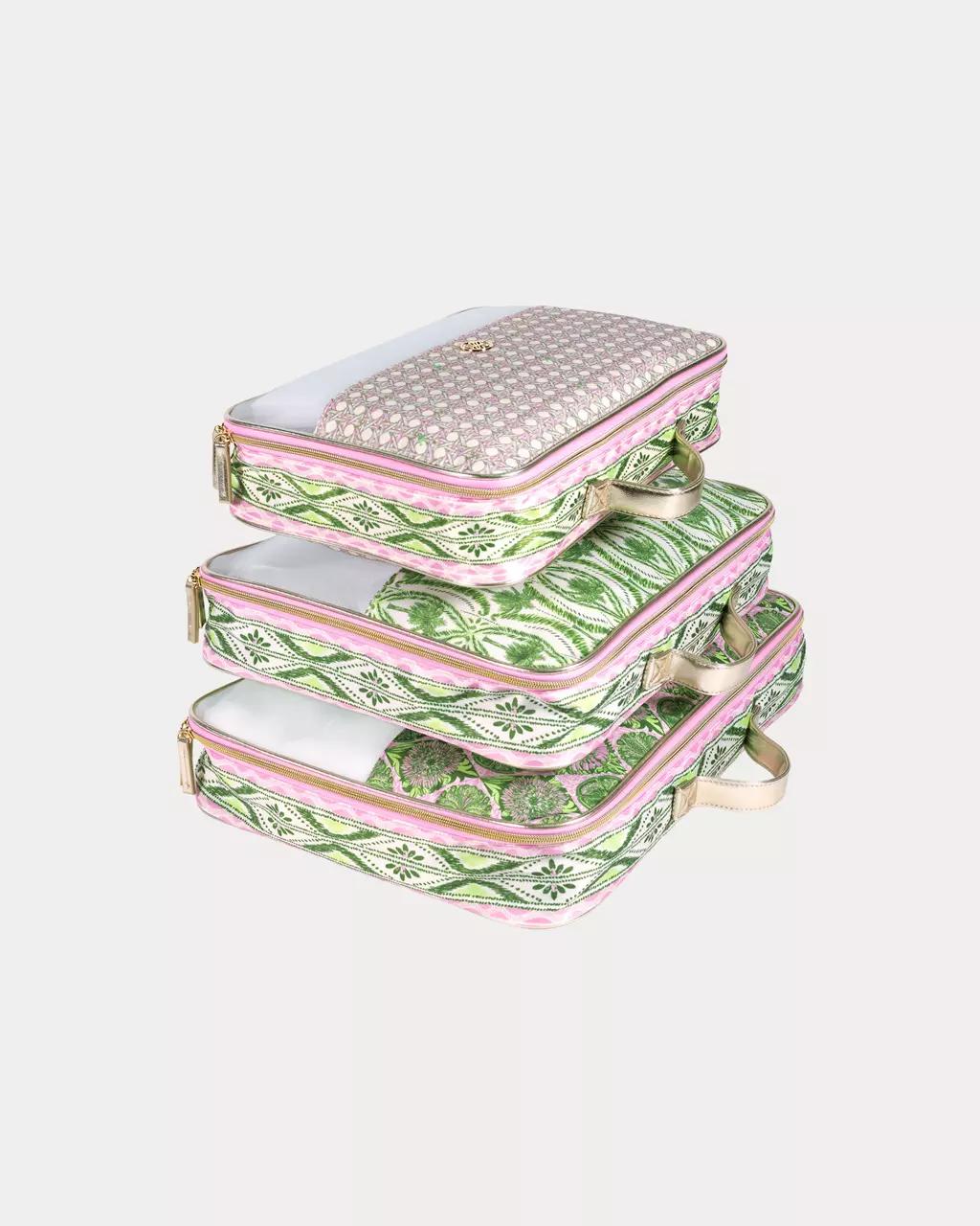 Lilly Pulitzer - Packing Cubes - Oleander Pink
