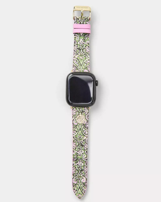 Lilly Pulitzer - Leather Apple Watch Band - Multi