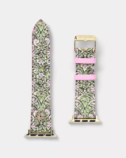 Lilly Pulitzer - Leather Apple Watch Band - Multi