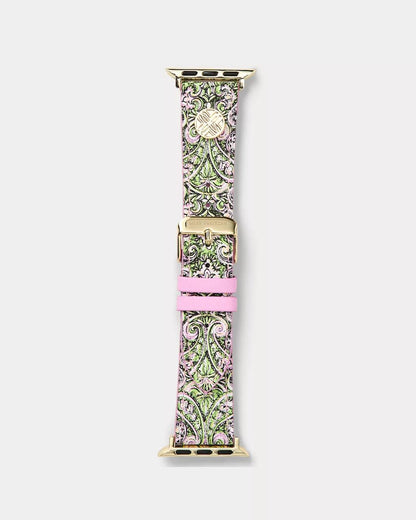 Lilly Pulitzer - Leather Apple Watch Band - Multi