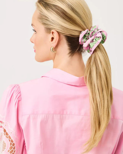 Lilly Pulitzer - Layered Ruffle Scrunchie Set - Onyx