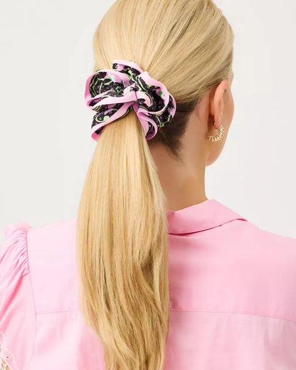 Lilly Pulitzer - Layered Ruffle Scrunchie Set - Onyx