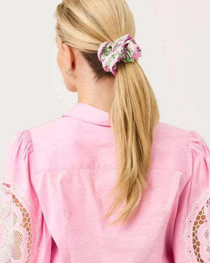 Lilly Pulitzer - Layered Ruffle Scrunchie Set - Onyx
