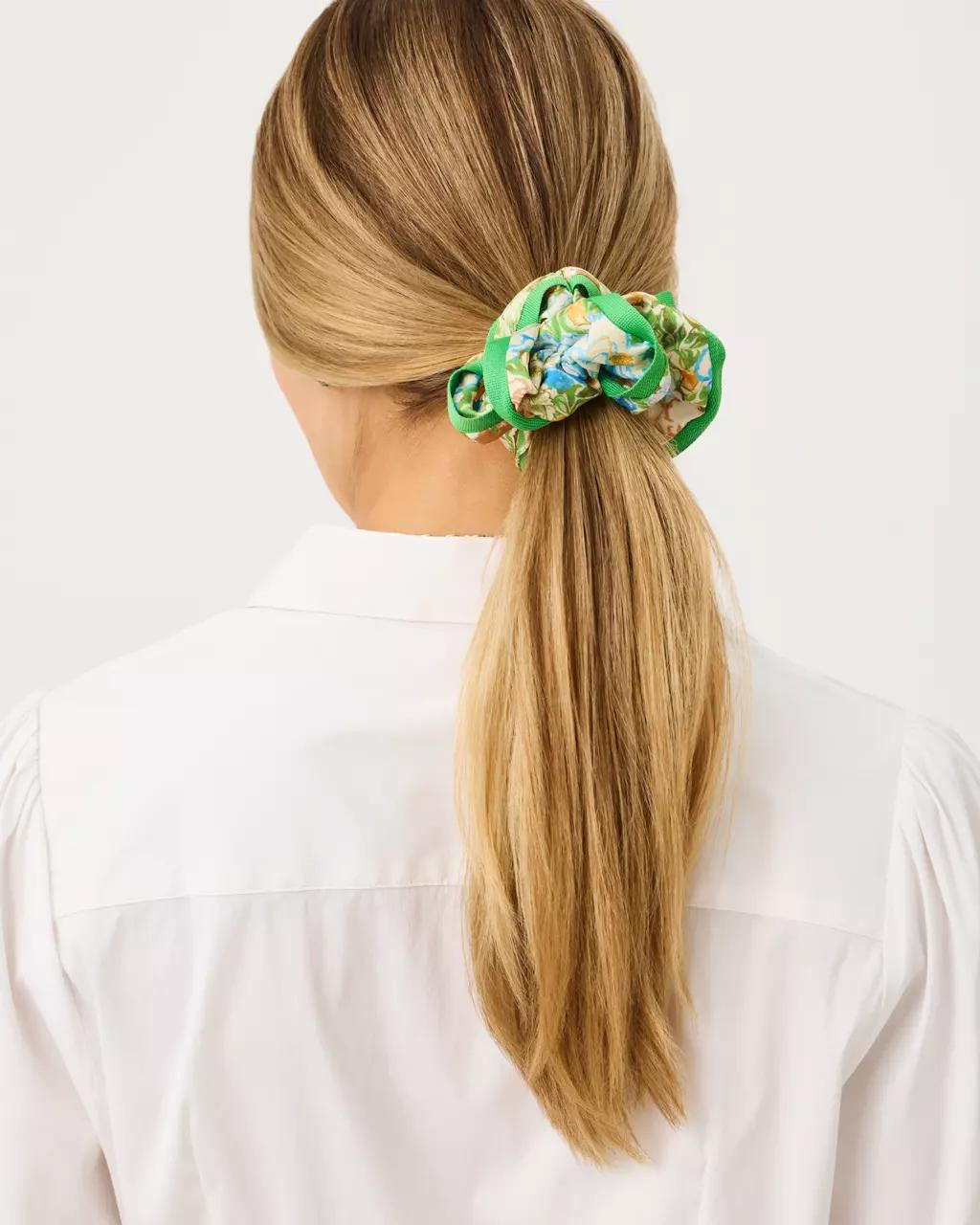 Lilly Pulitzer - Layered Ruffle Scrunchie Set - Rutabaga