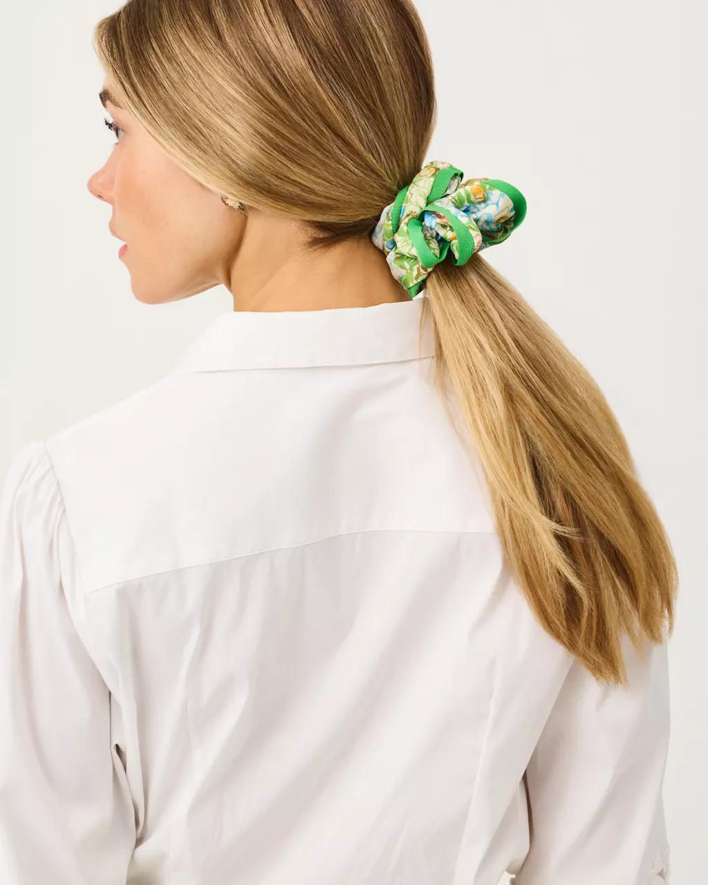 Lilly Pulitzer - Layered Ruffle Scrunchie Set - Rutabaga