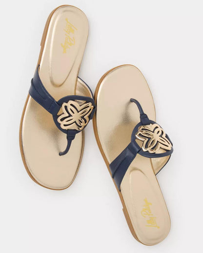 Lilly Pulitzer - The Lilly Sandal - True Navy