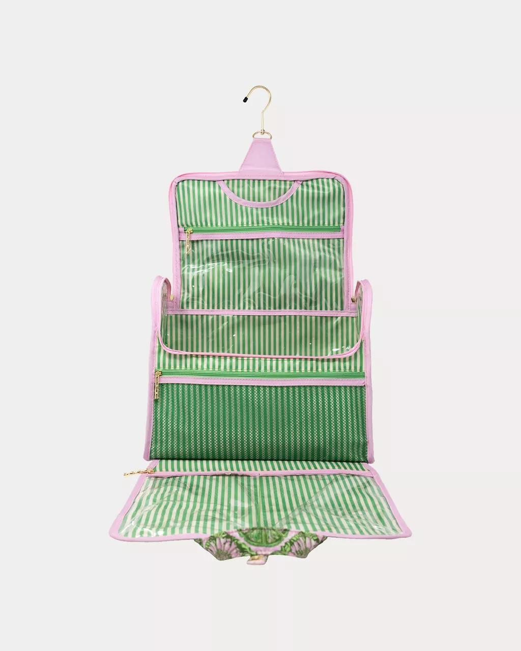 Lilly Pulitzer - Hanging Toiletry Case - Oleander Pink