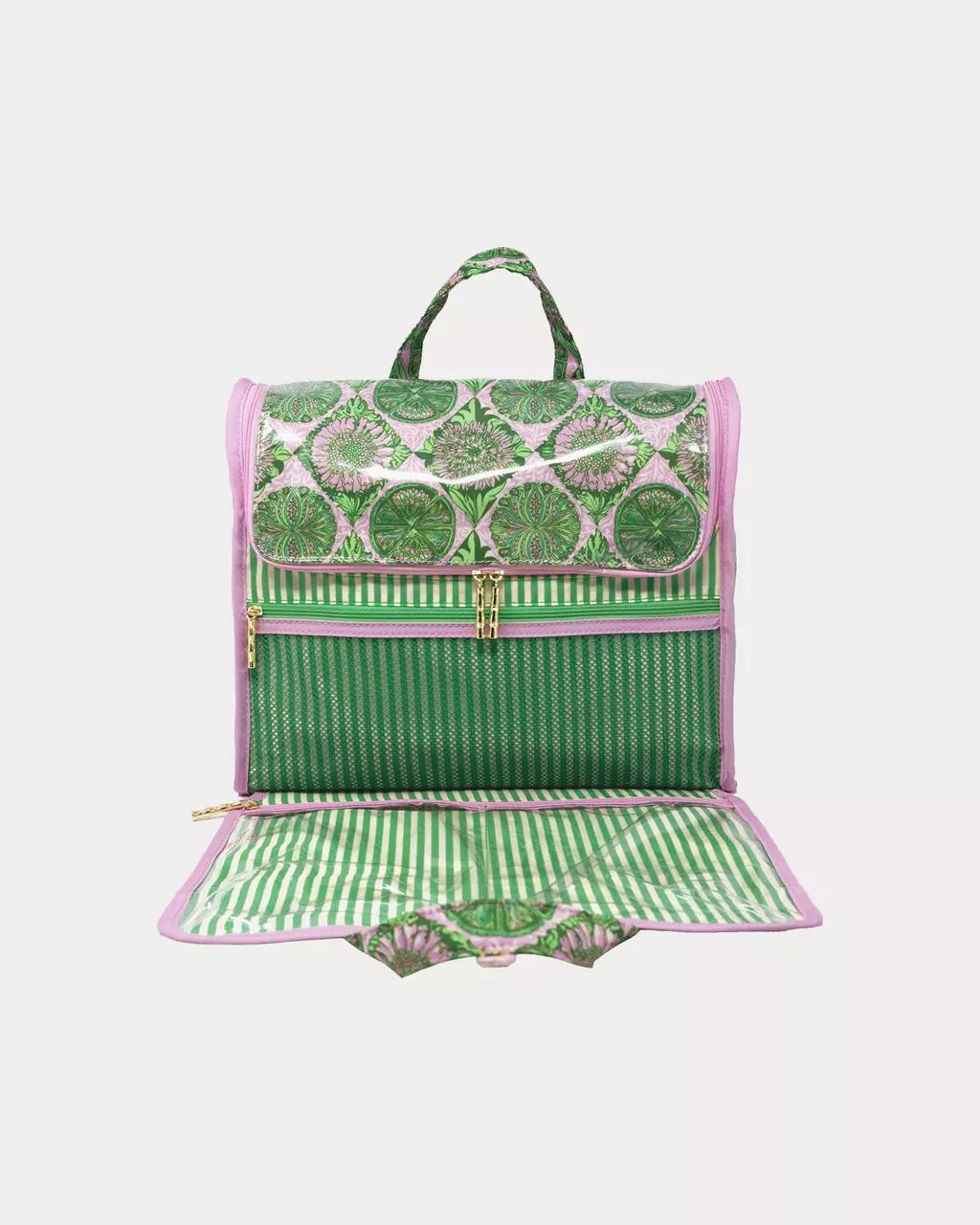 Lilly Pulitzer - Hanging Toiletry Case - Oleander Pink