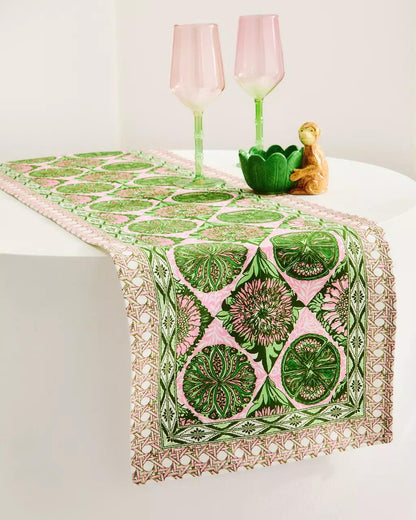 Lilly Pulitzer - Bordered Table Runner - Multi