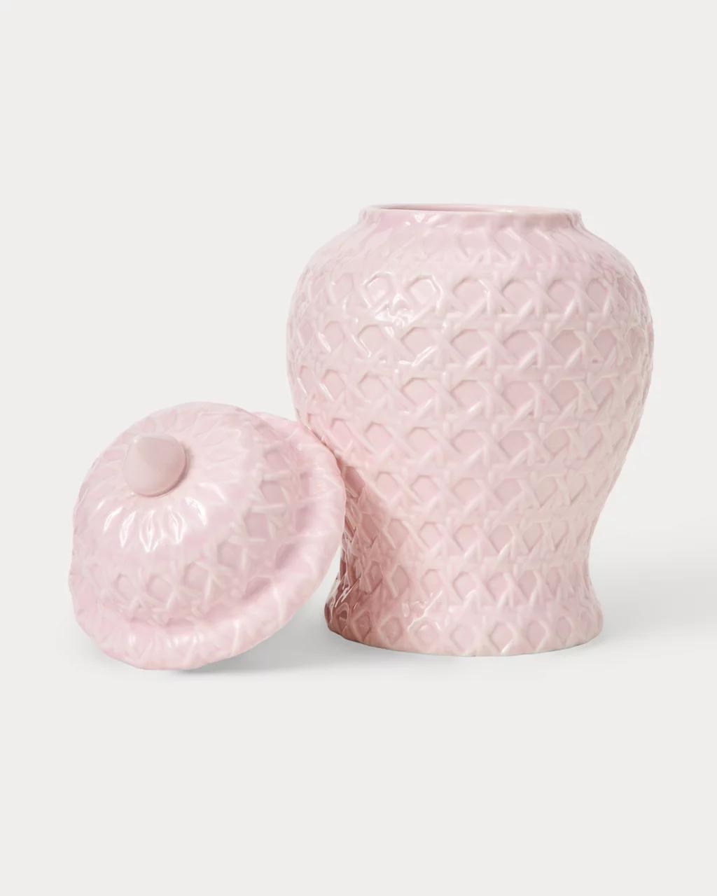 Lilly Pulitzer - Small Ginger Jar - Oleander Pink