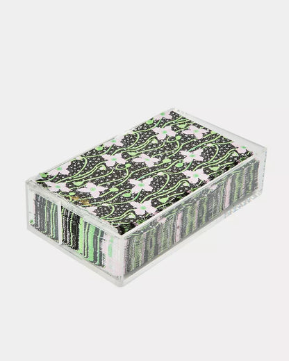 Lilly Pulitzer - Dinner Napkins With Holder - Onyx