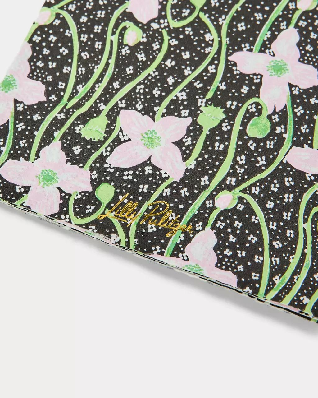 Lilly Pulitzer - Dinner Napkins With Holder - Onyx