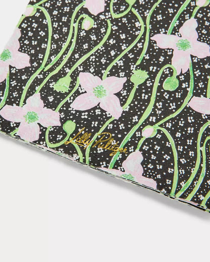 Lilly Pulitzer - Dinner Napkins With Holder - Onyx