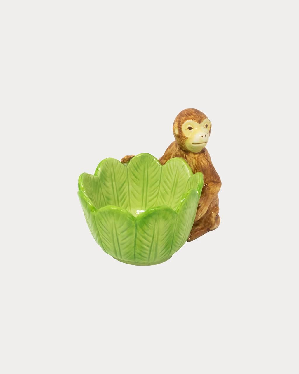 Lilly Pulitzer - Monkey Cocktail Bowl - Brown