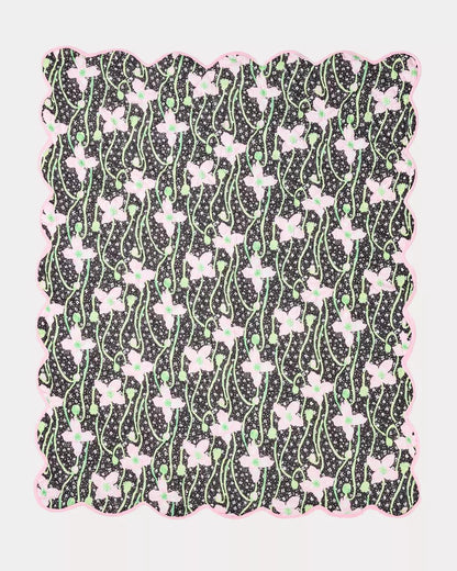 Lilly Pulitzer - Reversible Throw Blanket - Onyx