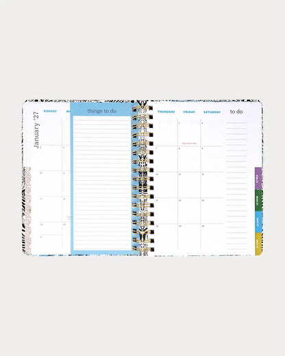 Lilly Pulitzer - 2027 Large 12 Month Agenda - Coconut