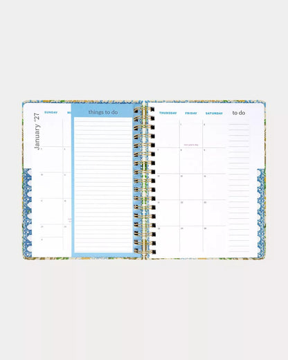 Lilly Pulitzer - 2027 Large 12 Month Agenda - Rutabaga