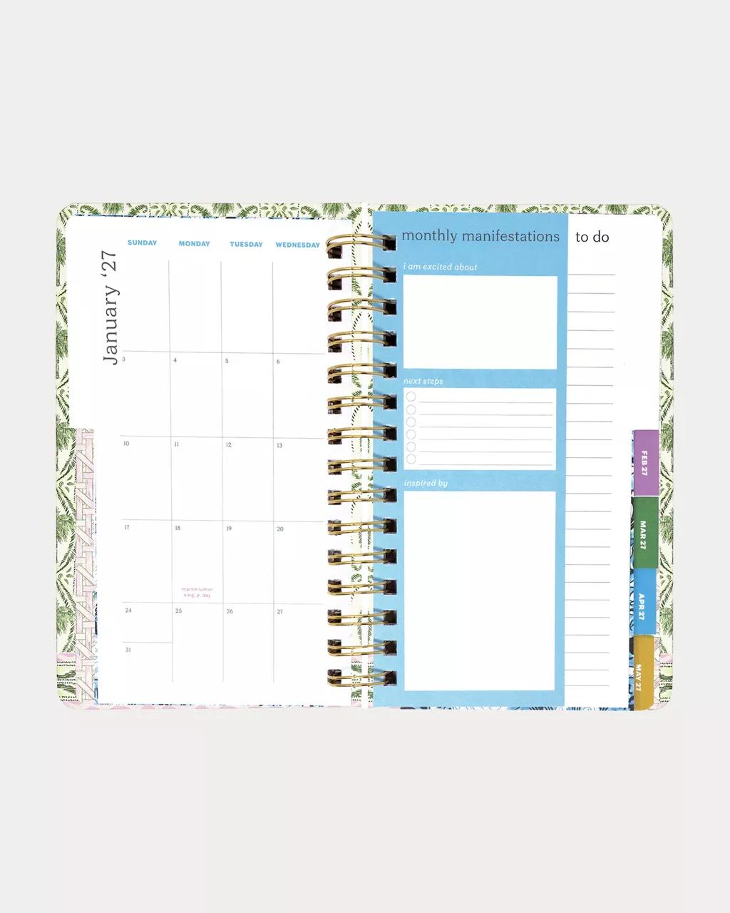 Lilly Pulitzer - 2027 Medium 12 Month Agenda - Coconut