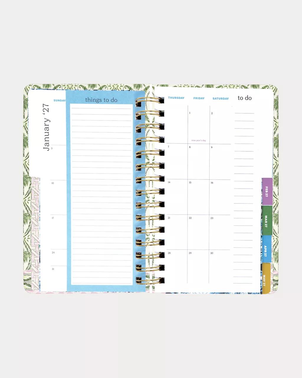 Lilly Pulitzer - 2027 Medium 12 Month Agenda - Coconut