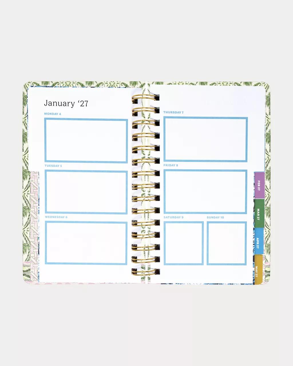 Lilly Pulitzer - 2027 Medium 12 Month Agenda - Coconut