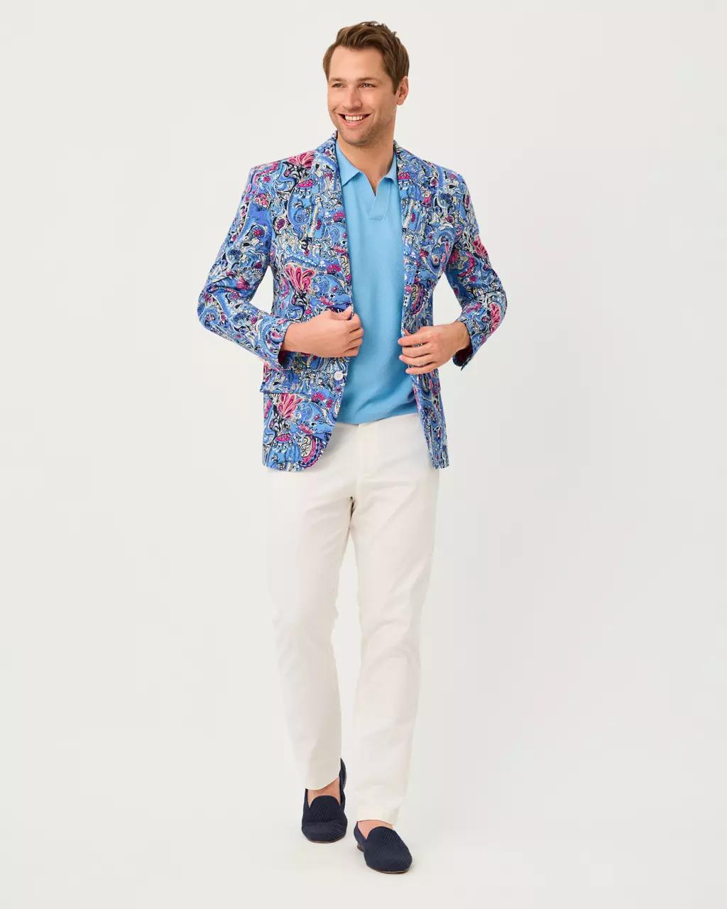 Lilly Pulitzer - Men's Stuff Flagler Blazer - Multi