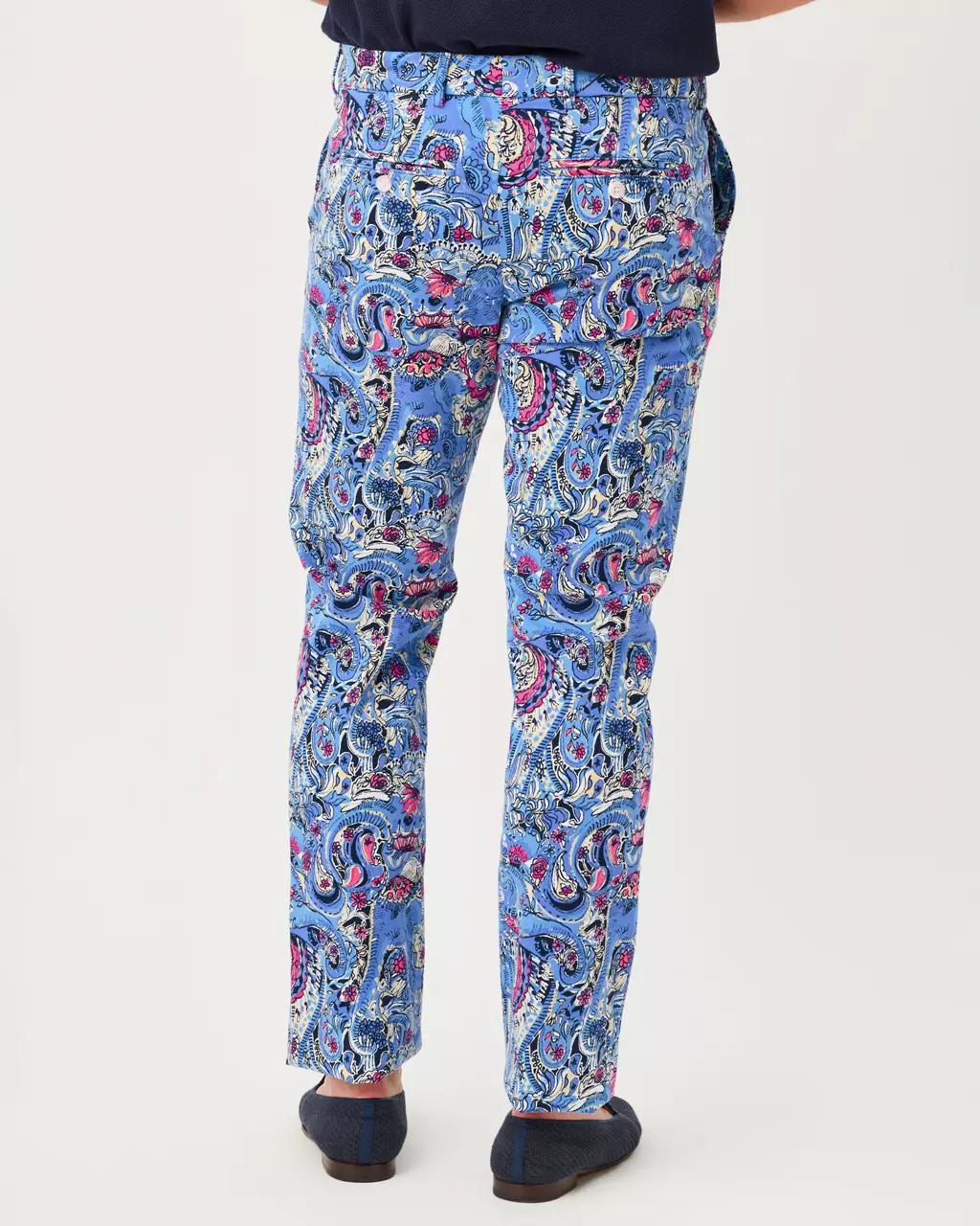 Lilly Pulitzer - Men's Stuff 34" Mizner Stretch Pant - Multi