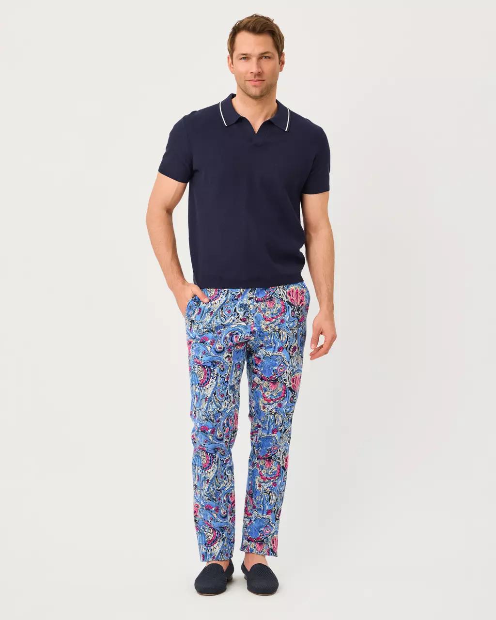 Lilly Pulitzer - Men's Stuff 34" Mizner Stretch Pant - Multi