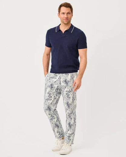 Lilly Pulitzer - Men's Stuff 34" Mizner Stretch Pant - Coconut
