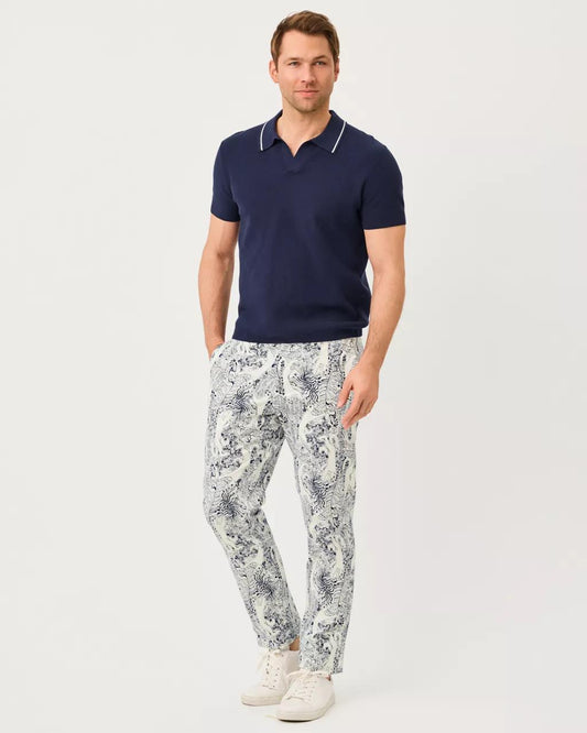 Lilly Pulitzer - Men's Stuff 34" Mizner Stretch Pant - Coconut