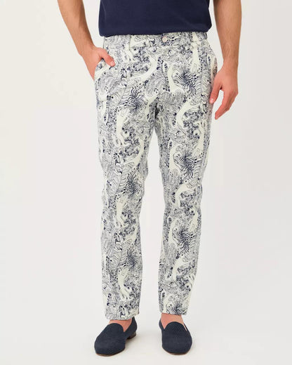 Lilly Pulitzer - Men's Stuff 34" Mizner Stretch Pant - Coconut