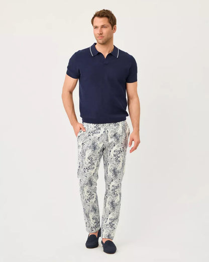Lilly Pulitzer - Men's Stuff 34" Mizner Stretch Pant - Coconut