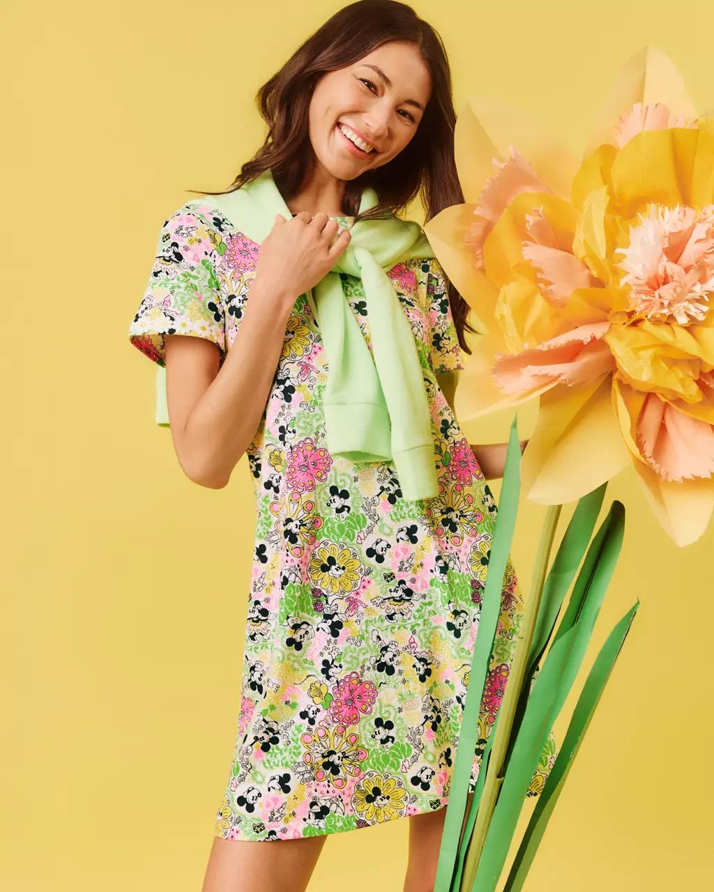 Lilly Pulitzer - Cody Short Sleeve T-Shirt Dress - Multi
