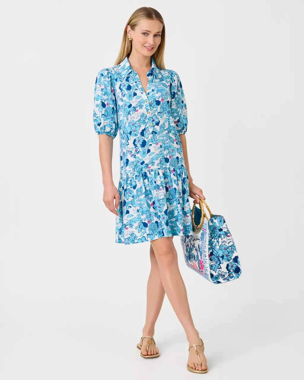 Lilly Pulitzer - Bingley Dress - Capri Blue