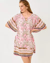 Coco Beach Wildness Engineered Woven Caftan Xxsxs