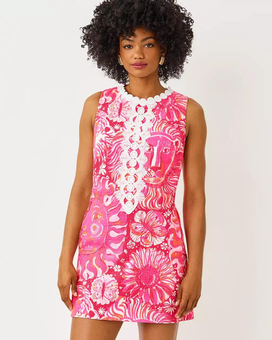 Lilly Pulitzer - Edita Stretch Shift Dress - Paradise Punch